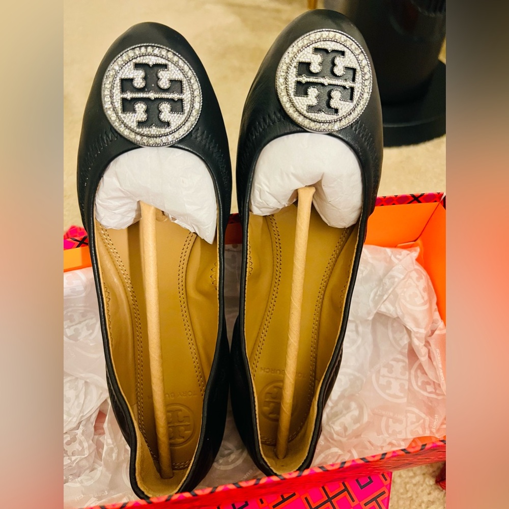 Tory Burch Liana ballet flat nappa leather - Picture 3 of 9